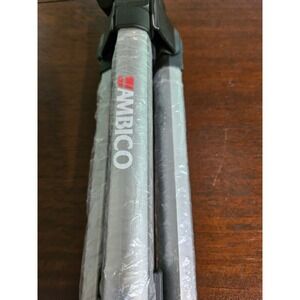 Ambico Camera Tripod V-0555 Silver Adjustable Aluminum Pan Tilt Head